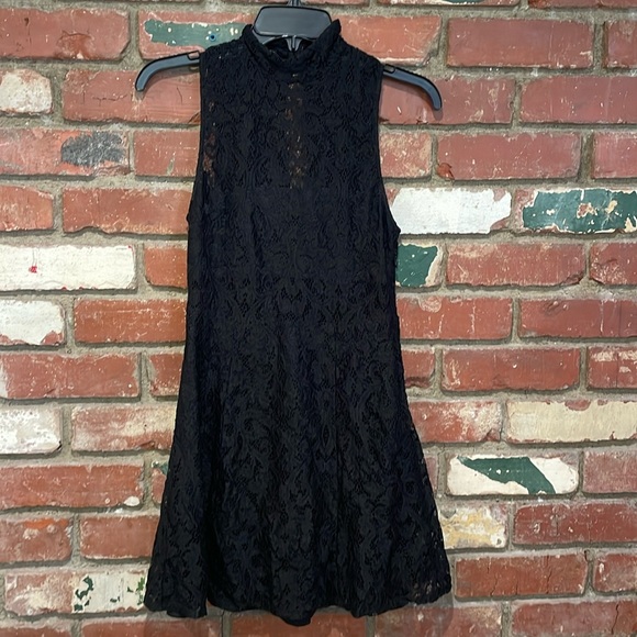 Show Me Your Mumu black lace mini dress size small New - Picture 1 of 5